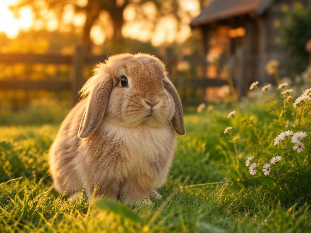 One of our rabbits